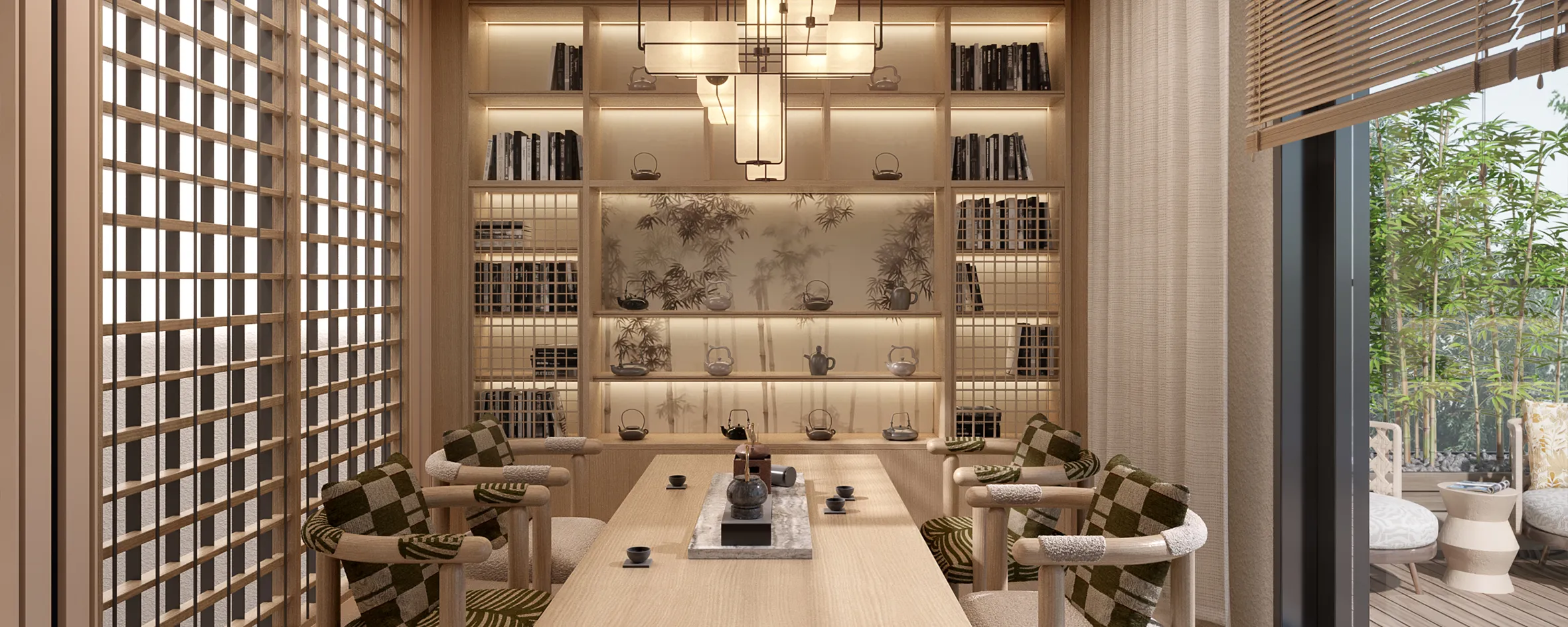 Onsen clubhouse & Yamaki park